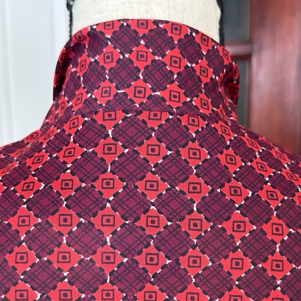 Tiffany Traveler Fashioned by Claire Tiffany | 1950s Retro Printed Shirt Dress - Picture 7 of 11